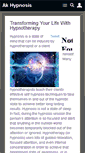 Mobile Screenshot of akhypnosis.com